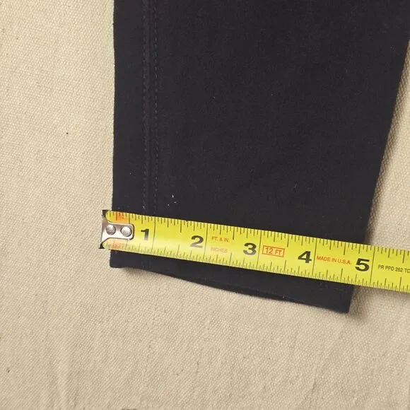 Guess Legging Slim Fit Low Rose Women's 26 Black with Pockets - Picture 7 of 16